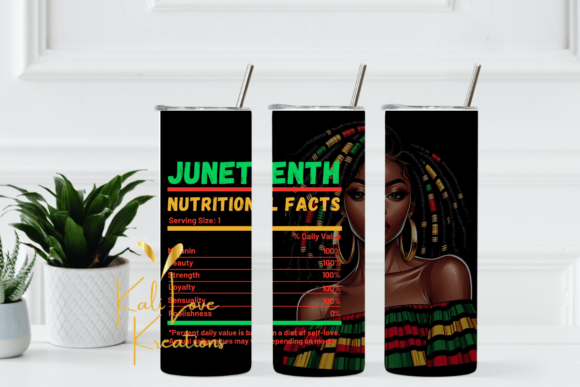 Juneteenth Nutritional Facts Black Woman