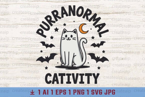 Purranormal Cativity Halloween SVG