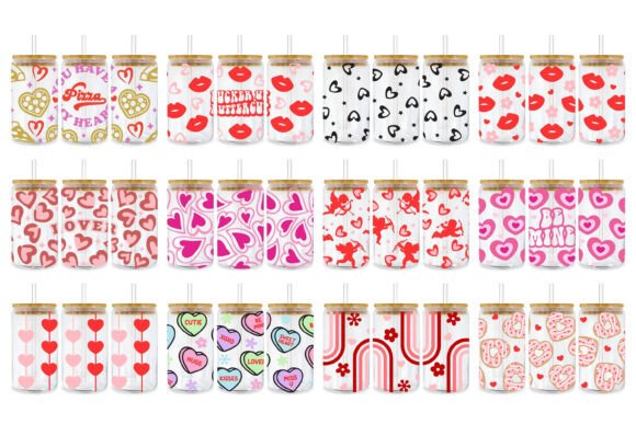 Valentines Day Libbey Glass Bundle 1